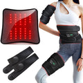 Infrared Red Light Therapy Belt with Heat & Vibration – Cordless Back Massage