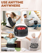 Infrared Red Light Therapy Belt with Heat & Vibration – Cordless Back & Waist Massager