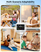 Smart Indoor Air Quality Monitor – CO₂, PM1.0 PM2.5 PM10 TVOC HCHO Air Tester