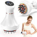 Body Sculpting Cellulite Massager with Heat, Light & Vibration – Rechargeable Lymphatic Massage Tool