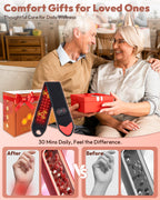 660nm & 850nm Infrared Red Light Therapy Wrist Wrap with Heat & Vibration